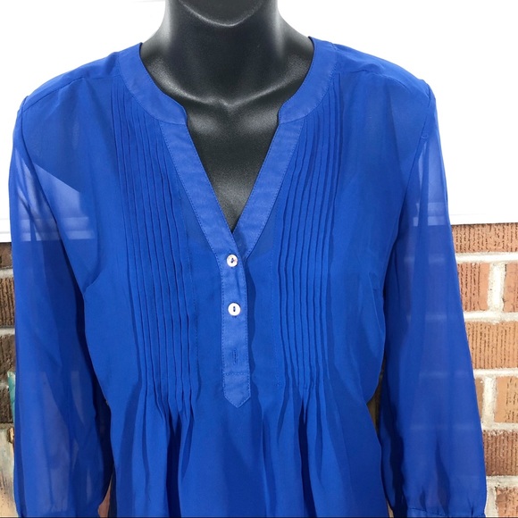 Maternity Blouse with Inner Tank Top - Picture 2 of 5